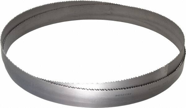 Lenox - 5 to 8 TPI, 10' 10-1/2" Long x 1" Wide x 0.035" Thick, Welded Band Saw Blade - Bi-Metal, Toothed Edge, Raker Tooth Set, Flexible Back - A1 Tooling