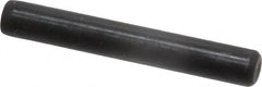 Holo-Krome - 1/4" Diam x 1-3/4" Pin Length Grade 8 Alloy Steel Standard Dowel Pin - Black Luster Finish, C 47-58 & C 60 (Surface) Hardness, 1 Beveled & 1 Rounded End - A1 Tooling