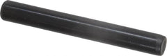 Holo-Krome - 1/4" Diam x 2" Pin Length Grade 8 Alloy Steel Standard Dowel Pin - Black Luster Finish, C 47-58 & C 60 (Surface) Hardness, 1 Beveled & 1 Rounded End - A1 Tooling