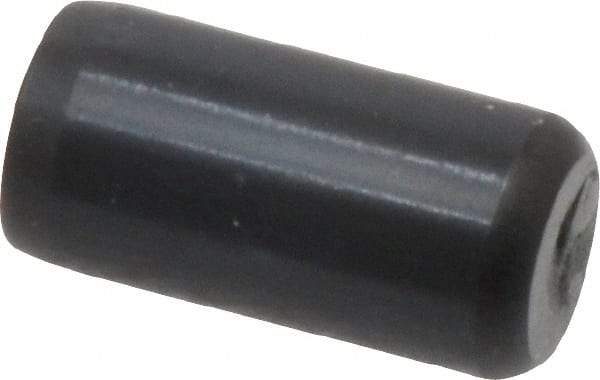 Holo-Krome - 5/16" Diam x 5/8" Pin Length Grade 8 Alloy Steel Standard Dowel Pin - Black Luster Finish, C 47-58 & C 60 (Surface) Hardness, 1 Beveled & 1 Rounded End - A1 Tooling