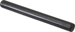 Holo-Krome - 5/16" Diam x 3" Pin Length Grade 8 Alloy Steel Standard Dowel Pin - Black Luster Finish, C 47-58 & C 60 (Surface) Hardness, 1 Beveled & 1 Rounded End - A1 Tooling