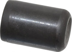 Holo-Krome - 1/2" Diam x 3/4" Pin Length Grade 8 Alloy Steel Standard Dowel Pin - Black Luster Finish, C 47-58 & C 60 (Surface) Hardness, 1 Beveled & 1 Rounded End - A1 Tooling