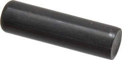 Holo-Krome - 1/2" Diam x 1-3/4" Pin Length Grade 8 Alloy Steel Standard Dowel Pin - Black Luster Finish, C 47-58 & C 60 (Surface) Hardness, 1 Beveled & 1 Rounded End - A1 Tooling