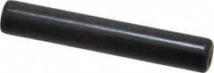 Holo-Krome - 1/2" Diam x 3" Pin Length Grade 8 Alloy Steel Standard Dowel Pin - Black Luster Finish, C 47-58 & C 60 (Surface) Hardness, 1 Beveled & 1 Rounded End - A1 Tooling