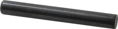 Holo-Krome - 1/2" Diam x 4" Pin Length Grade 8 Alloy Steel Standard Dowel Pin - Black Luster Finish, C 47-58 & C 60 (Surface) Hardness, 1 Beveled & 1 Rounded End - A1 Tooling