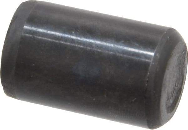 Holo-Krome - 5/8" Diam x 1" Pin Length Grade 8 Alloy Steel Standard Dowel Pin - Black Luster Finish, C 47-58 & C 60 (Surface) Hardness, 1 Beveled & 1 Rounded End - A1 Tooling