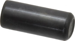 Holo-Krome - 5/8" Diam x 1-1/2" Pin Length Grade 8 Alloy Steel Standard Dowel Pin - Black Luster Finish, C 47-58 & C 60 (Surface) Hardness, 1 Beveled & 1 Rounded End - A1 Tooling