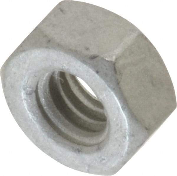 Armor Coat - 1/4-20 UNC Steel Right Hand Hex Nut - 7/16" Across Flats, 7/32" High, Armor Coat Finish - A1 Tooling