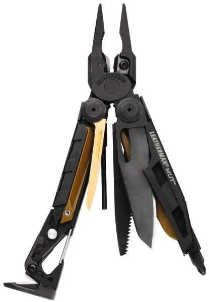 Leatherman - 18 Piece, Multi-Tool Set - 7-1/2" OAL, 5" Closed Length - A1 Tooling