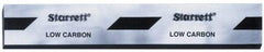 Starrett - 24 x 5 x 1/16 Inch, Type C1010, Low Carbon Steel Flat Stock - + 0.625 Inch Long Tolerance, + 0.000-0.005 Inch Wide Tolerance, +/- 0.001 Inch Thickness and Square Tolerance - A1 Tooling