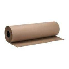 Made in USA - 900' Long x 30" Wide Roll of Recycled Kraft Paper - 8-1/2" OD, 40 Lb Paper Weight, 33 Lb per Roll - A1 Tooling