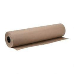 Made in USA - 900' Long x 36" Wide Roll of Recycled Kraft Paper - 8-1/2" OD, 40 Lb Paper Weight, 40 Lb per Roll - A1 Tooling