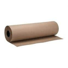 Made in USA - 720' Long x 30" Wide Roll of Recycled Kraft Paper - 8-1/2" OD, 50 Lb Paper Weight, 33 Lb per Roll - A1 Tooling