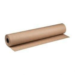 Made in USA - 720' Long x 48" Wide Roll of Recycled Kraft Paper - 8-1/2" OD, 50 Lb Paper Weight, 53 Lb per Roll - A1 Tooling