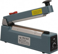 Value Collection - 8" Max Seal, 6 mil Thick, Table Top Thermal Impulse Sealer with Cutter - 260 Watts - A1 Tooling