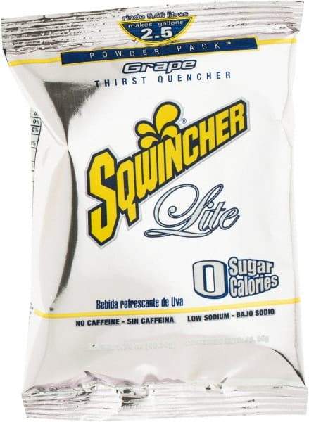 Sqwincher - 1.76 oz Pack Grape Activity Drink - Powdered, Yields 2.5 Gal - A1 Tooling