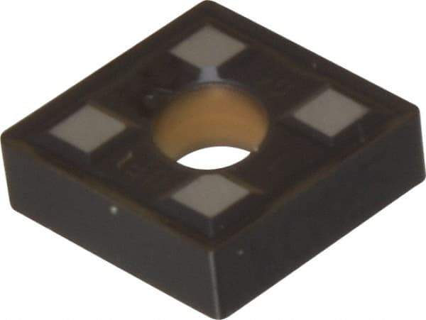 Kennametal - CNMG431 UP Grade KCM25 Carbide Turning Insert - TiN/TiCN/Al2O3 Finish, 80° Diamond, 1/2" Inscr Circle, 3/16" Thick, 1/64" Corner Radius - A1 Tooling