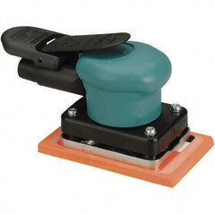 Dynabrade - 10,000 OPM, 13 CFM Air Consumption, Palm Air Orbital Sander - Rectangular Pad, 1/4 NPT Inlet - A1 Tooling