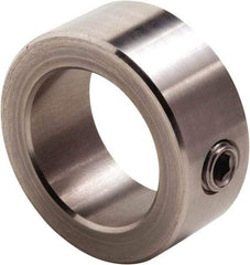 Climax Metal Products - 5/32" Bore, Stainless Steel, Set Screw Shaft Collar - 7/16" Outside Diam, 1/4" Wide - A1 Tooling