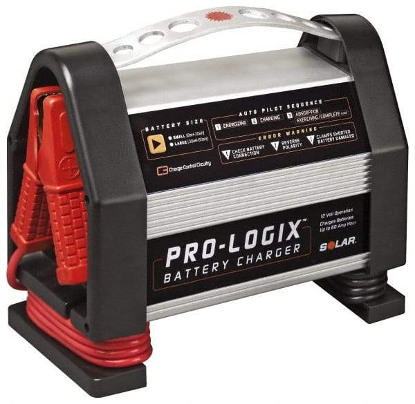 Solar - 12 Volt Pro-Logix Battery Charger - 8 Amps - A1 Tooling