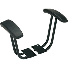 ALERA - Black Fixed Arm Kit - For Alera Interval, Essentia Series Chairs & Stools - A1 Tooling