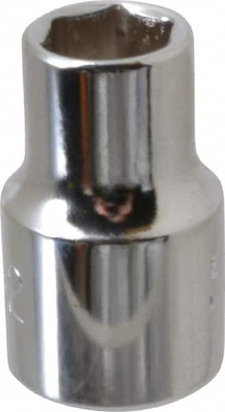 Proto - 11/32", 3/8" Drive, Standard Hand Socket - 6 Points, 1-3/32" OAL, Alloy Steel, Chrome Finish - A1 Tooling