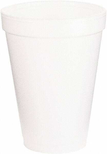 DART - Foam Drink Cups, 12 oz, 1000/Carton - White - A1 Tooling