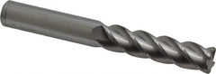 Accupro - 1/2", 4 Flute, Single End, Solid Carbide, 0.06" Corner Radius End Mill - 4" OAL, 40° Helix, Right Hand Flute, 2" LOC, Right Hand Cut - A1 Tooling