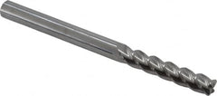 Accupro - 5/16" Diam 4 Flute Solid Carbide 0.045" Corner Radius End Mill - A1 Tooling