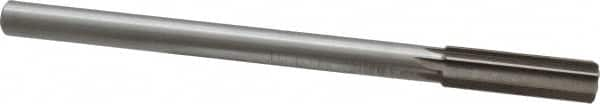 Interstate - 0.665" High Speed Steel Chucking Reamer - Straight Flute, 9/16" Straight Shank, 2-1/4" Flute Length, 9" OAL - A1 Tooling