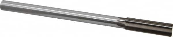 Interstate - 0.693" High Speed Steel Chucking Reamer - Straight Flute, 9/16" Straight Shank, 2-1/4" Flute Length, 9" OAL - A1 Tooling