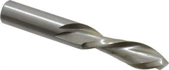 Onsrud - 1/2" Cutting Diam x 1-1/2" Length of Cut, 2 Flute, Downcut Spiral Router Bit - Uncoated, Right Hand Cut, High Speed Steel, 3-1/2" OAL x 1/2" Shank Diam, Double Edge, 19 to 32° Helix Angle - A1 Tooling