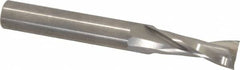 Onsrud - 1/2" Cutting Diam x 1-1/4" Length of Cut, 2 Flute, Upcut Spiral Router Bit - Uncoated, Right Hand Cut, Solid Carbide, 4" OAL x 1/2" Shank Diam, Double Edge, 22° Helix Angle - A1 Tooling