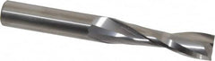 Onsrud - 1/2" Cutting Diam x 1-3/4" Length of Cut, 2 Flute, Upcut Spiral Router Bit - Uncoated, Right Hand Cut, Solid Carbide, 4" OAL x 1/2" Shank Diam, Double Edge, 22° Helix Angle - A1 Tooling