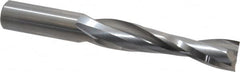 Onsrud - 1/2" Cutting Diam x 2-1/8" Length of Cut, 2 Flute, Upcut Spiral Router Bit - Uncoated, Right Hand Cut, Solid Carbide, 4" OAL x 1/2" Shank Diam, Double Edge, 22° Helix Angle - A1 Tooling