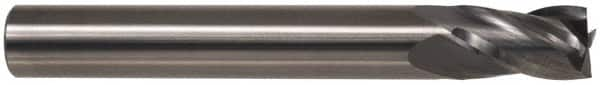 Onsrud - 3/8" Cutting Diam x 1-1/8" Length of Cut, 4 Flute, Upcut Spiral Router Bit - Uncoated, Right Hand Cut, Solid Carbide, 3" OAL x 3/8" Shank Diam, Four Edge, 30° Helix Angle - A1 Tooling