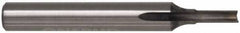 Onsrud - 1/2" Diam, 1/2" Shank Diam, 1" Length of Cut, 2 Flute Double Edge Straight Router Bit - 4" Overall Length, Right Hand Cut, Solid Carbide - A1 Tooling