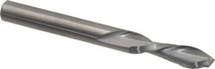 Onsrud - 1/4" Cutting Diam x 7/8" Length of Cut, 2 Flute, Downcut Spiral Router Bit - Uncoated, Right Hand Cut, Solid Carbide, 2-1/2" OAL x 1/4" Shank Diam, Double Edge, 30° Helix Angle - A1 Tooling