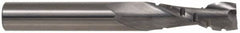 Onsrud - 1/2" Cutting Diam x 1-1/8" Length of Cut, 2 Flute, Upcut Spiral Router Bit - Uncoated, Right Hand Cut, Solid Carbide, 3" OAL x 1/2" Shank Diam, Chipbreaker, 30° Helix Angle - A1 Tooling