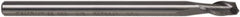 Onsrud - 3/4" Cutting Diam x 1-1/8" Length of Cut, 2 Flute, Upcut Spiral Router Bit - Uncoated, Right Hand Cut, Solid Carbide, 4" OAL x 3/4" Shank Diam, Bottom-Surfacing, 30° Helix Angle - A1 Tooling