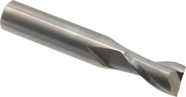 Onsrud - 1/2" Cutting Diam x 7/8" Length of Cut, 2 Flute, Upcut Spiral Router Bit - Uncoated, Right Hand Cut, Solid Carbide, 3" OAL x 1/2" Shank Diam, Bottom-Surfacing, 30° Helix Angle - A1 Tooling