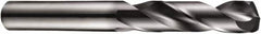 DORMER - 10.2mm 140° Spiral Flute Solid Carbide Screw Machine Drill Bit - TiAlN Finish, Right Hand Cut, 55mm Flute Length, 102mm OAL, Four Facet Split Point, Straight Shank, Through Coolant - A1 Tooling