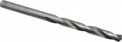 Made in USA - 3/8" Diam, 6" OAL Bright Carbide-Tipped Aircraft Extension Drill Bit - 135° Point Angle - A1 Tooling