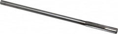 Made in USA - 0.269" Carbide-Tipped 4 Flute Chucking Reamer - Straight Flute, 15/64" Straight Shank, 1-1/2" Flute Length, 6" OAL - A1 Tooling