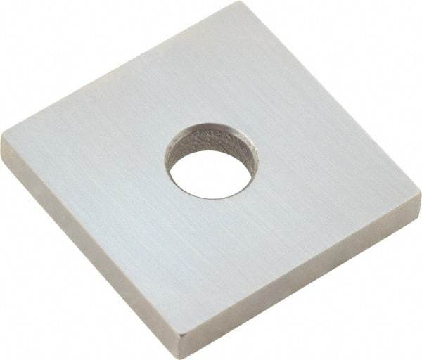 Mitutoyo - 0.142" Square Steel Gage Block - Accuracy Grade 0, Includes Certificate of Inspection - A1 Tooling