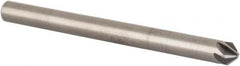 SGS - 1/8" Head Diam, 1/8" Shank Diam, 6 Flute 90° Solid Carbide Countersink - A1 Tooling