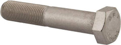 Value Collection - 1/2-20 UNF, 2-3/4" Length Under Head Hex Head Cap Screw - Partially Threaded, Grade 18-8 Stainless Steel, Uncoated, 3/4" Hex - A1 Tooling