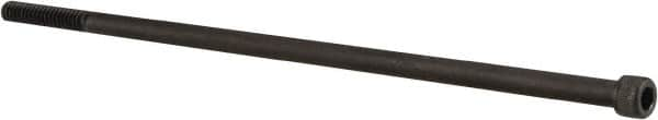 Value Collection - 1/4-20 UNC Hex Socket Drive, Socket Cap Screw - Alloy Steel, Black Oxide Finish, Partially Threaded, 7" Length Under Head - A1 Tooling