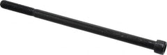 Value Collection - 3/8-16 UNC Hex Socket Drive, Socket Cap Screw - Alloy Steel, Black Oxide Finish, Partially Threaded, 7" Length Under Head - A1 Tooling