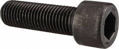 Value Collection - 9/16-18 UNF Hex Socket Drive, Socket Cap Screw - Alloy Steel, Black Oxide Finish, Fully Threaded, 1-1/2" Length Under Head - A1 Tooling